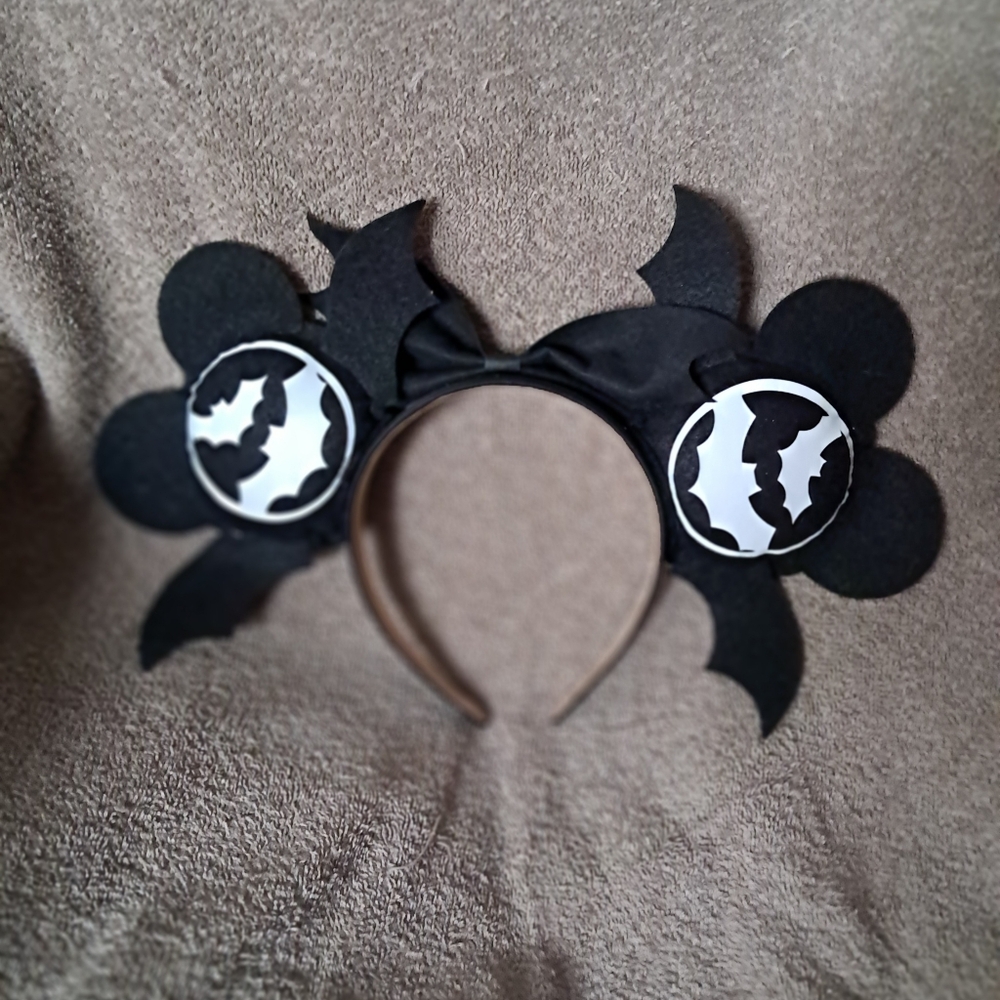 Handmade Mickey Bat Ears - Picture 2 of 2